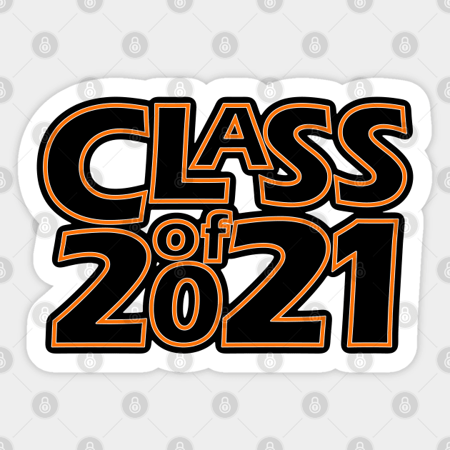 Grad Class of 2021 Sticker by gkillerb